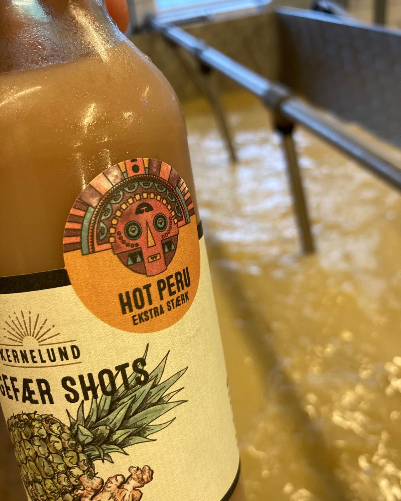 Ingefær shots m. gurkemeje 350ML