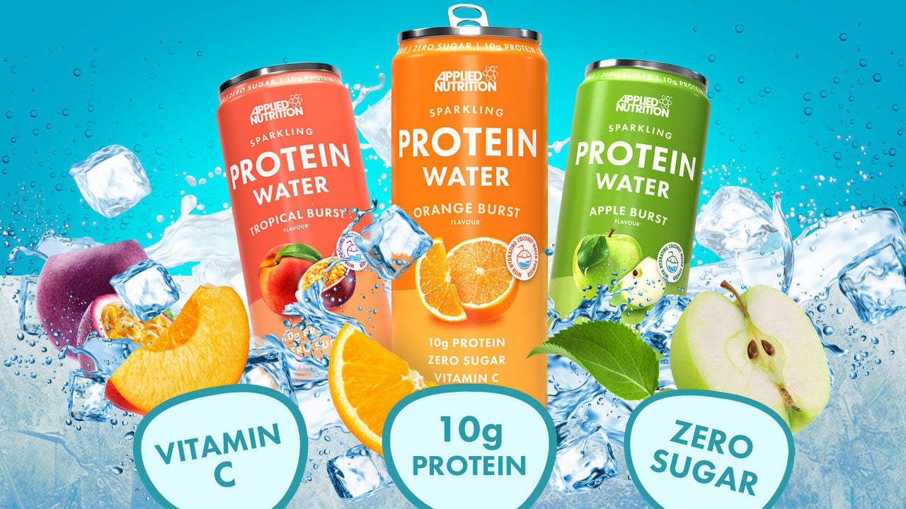 Sparkling protein water