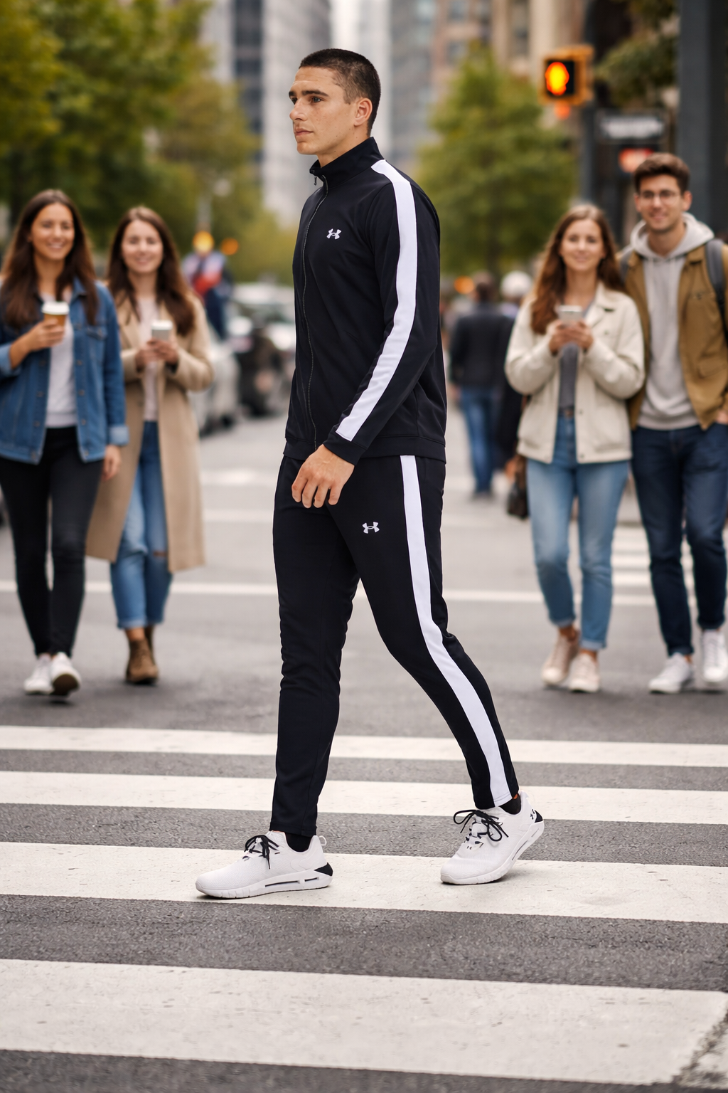 Men's UA Rival Knit Tracksuit Black