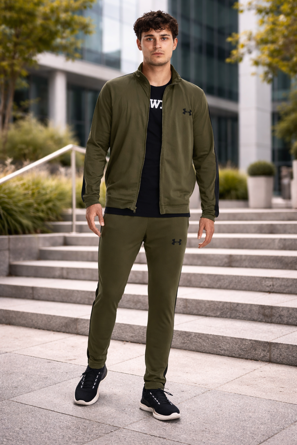 Men's UA Rival Knit Tracksuit Marine