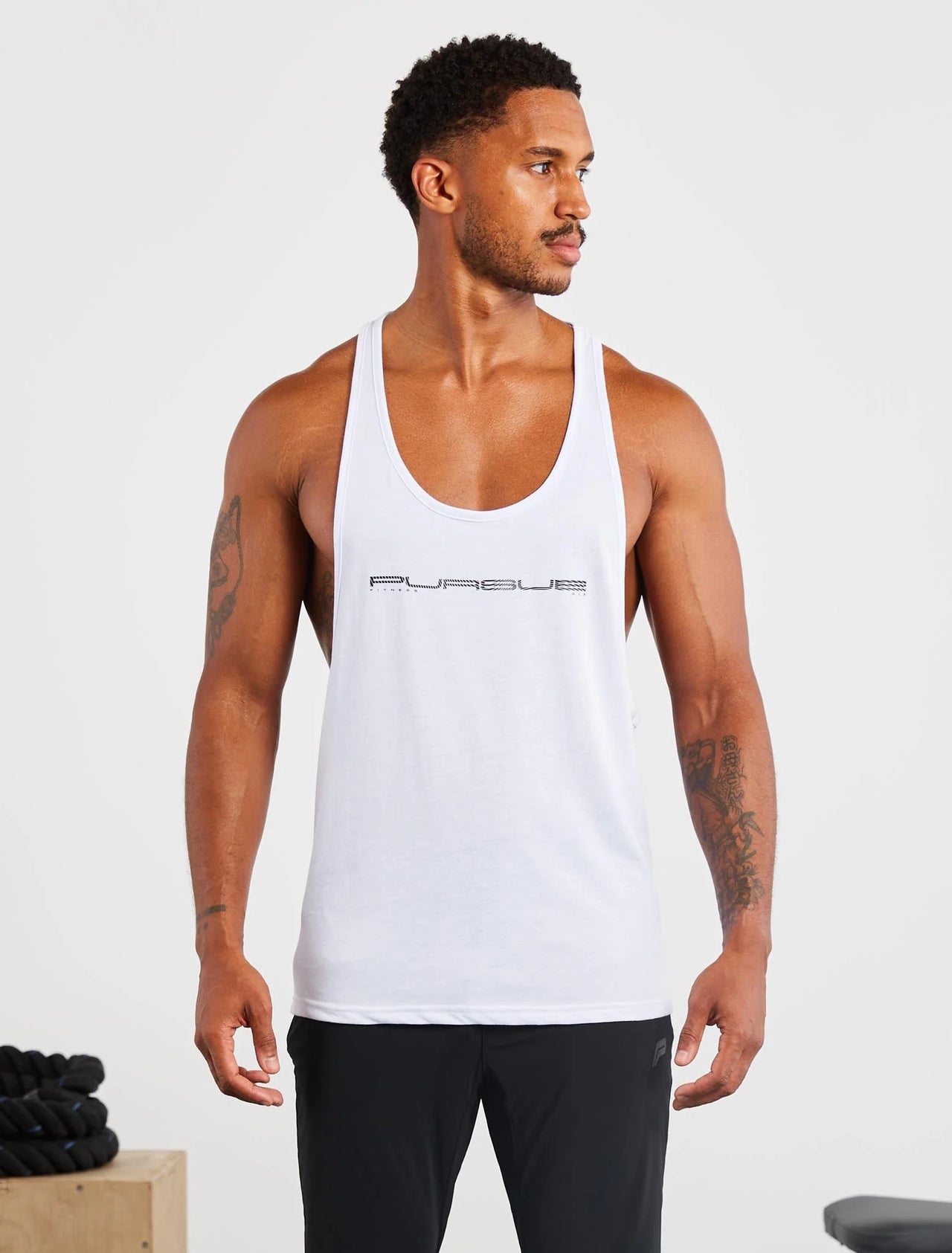 Graphic Stringer Vest