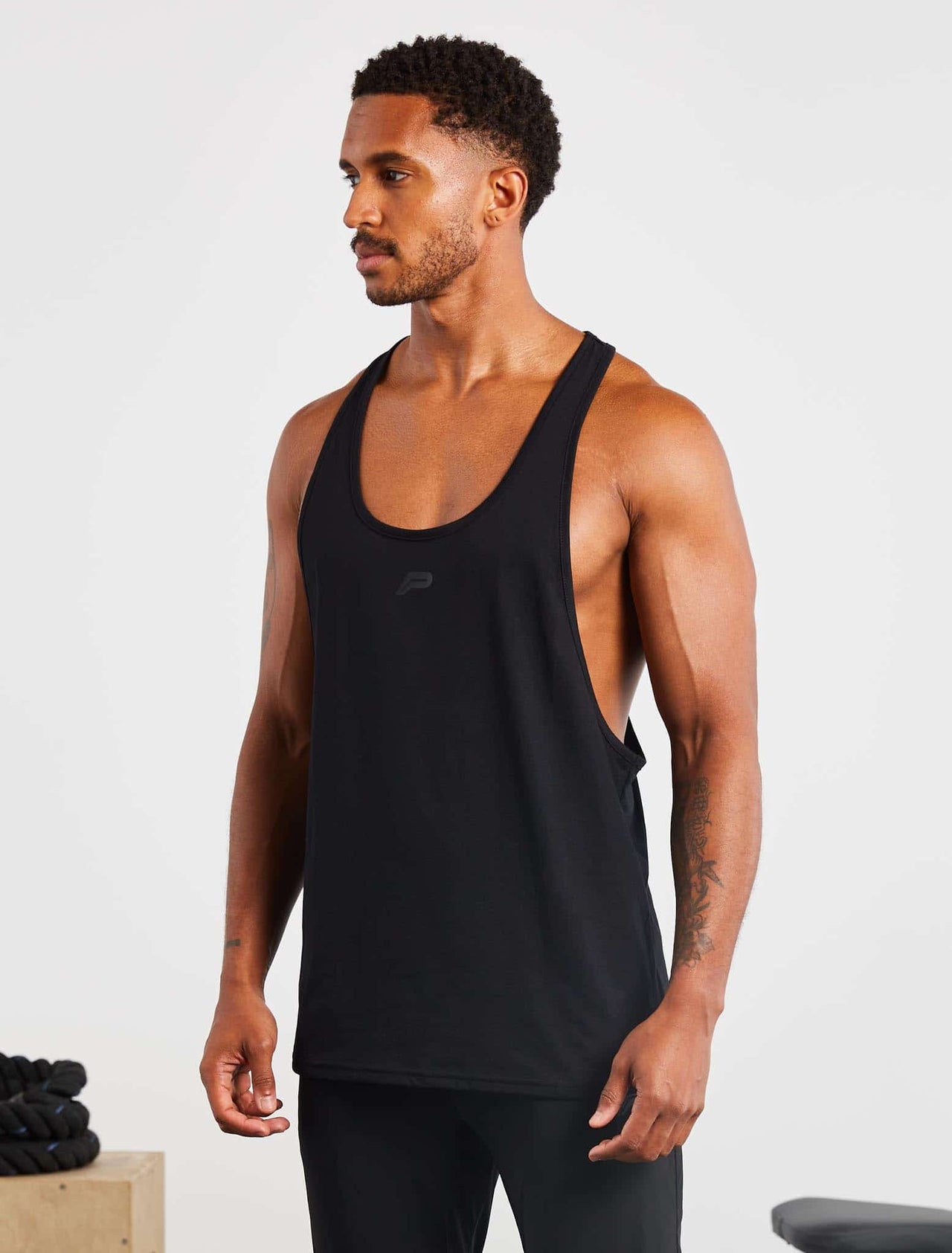 Icon Stringer Vest, Black