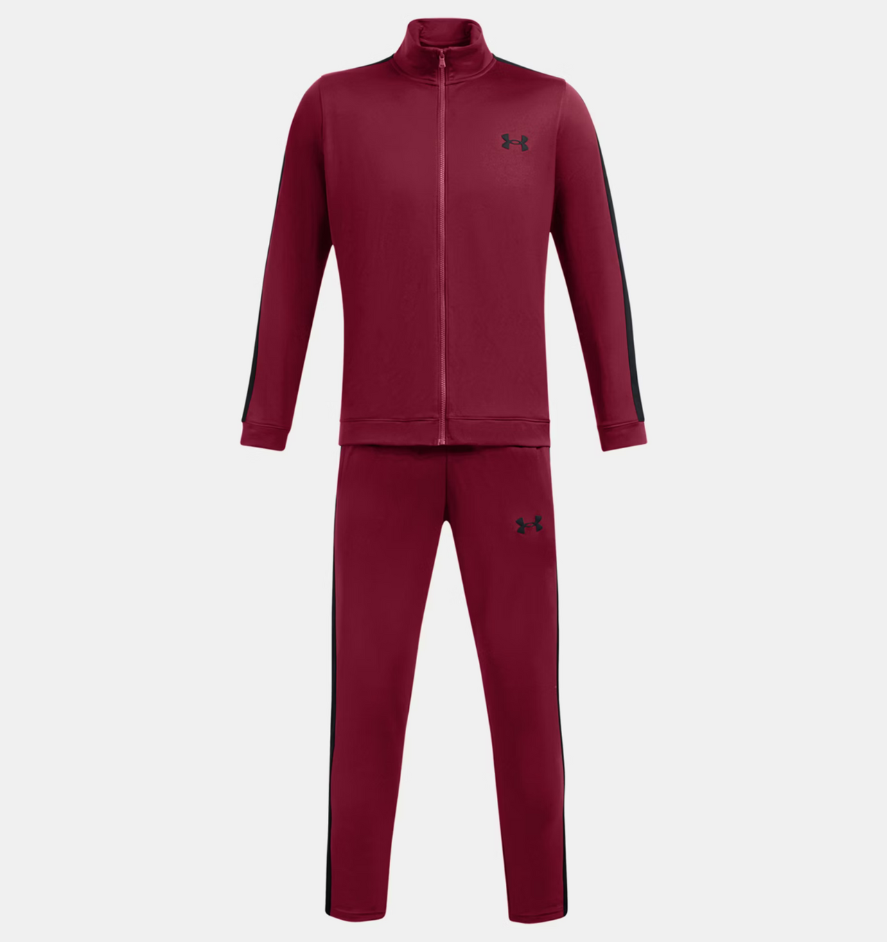 Men's UA Rival Knit Tracksuit Marine Red