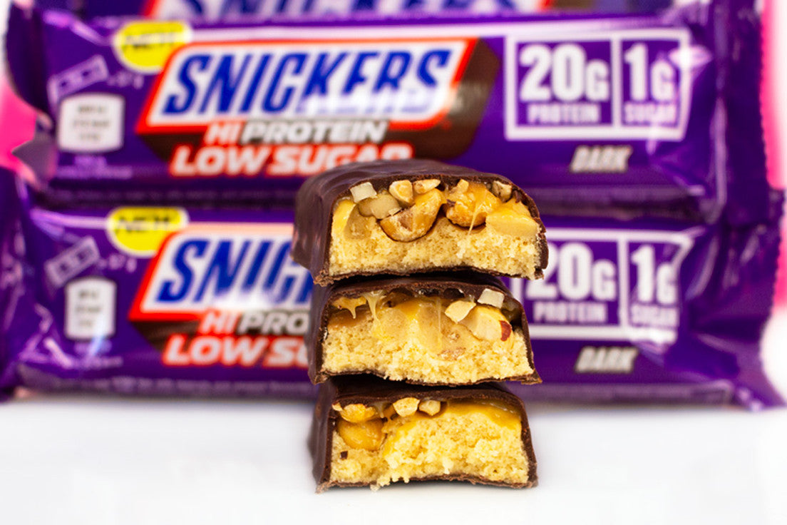 Snickers Dark Low Sugar High Protein Dark Chocolate
